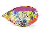 Floral Headband, Floral Cotton Headband, Headband for women, Boho Headband, Wide Headband, Women Accessory, Bohemian Headband