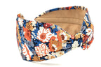 Liberty London Fabric Headband, Boho Headband, Wide Style Modern Headband, Floral Headband, Handcrafted Headband, Bohemian Print