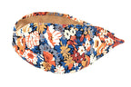 Liberty London Fabric Headband, Boho Headband, Wide Style Modern Headband, Floral Headband, Handcrafted Headband, Bohemian Print