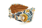 Headband, Handcrafted Headband, Modern Headband, Bohemian, Wide Style, Floral Headband