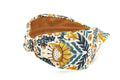 Headband, Handcrafted Headband, Modern Headband, Bohemian, Wide Style, Floral Headband
