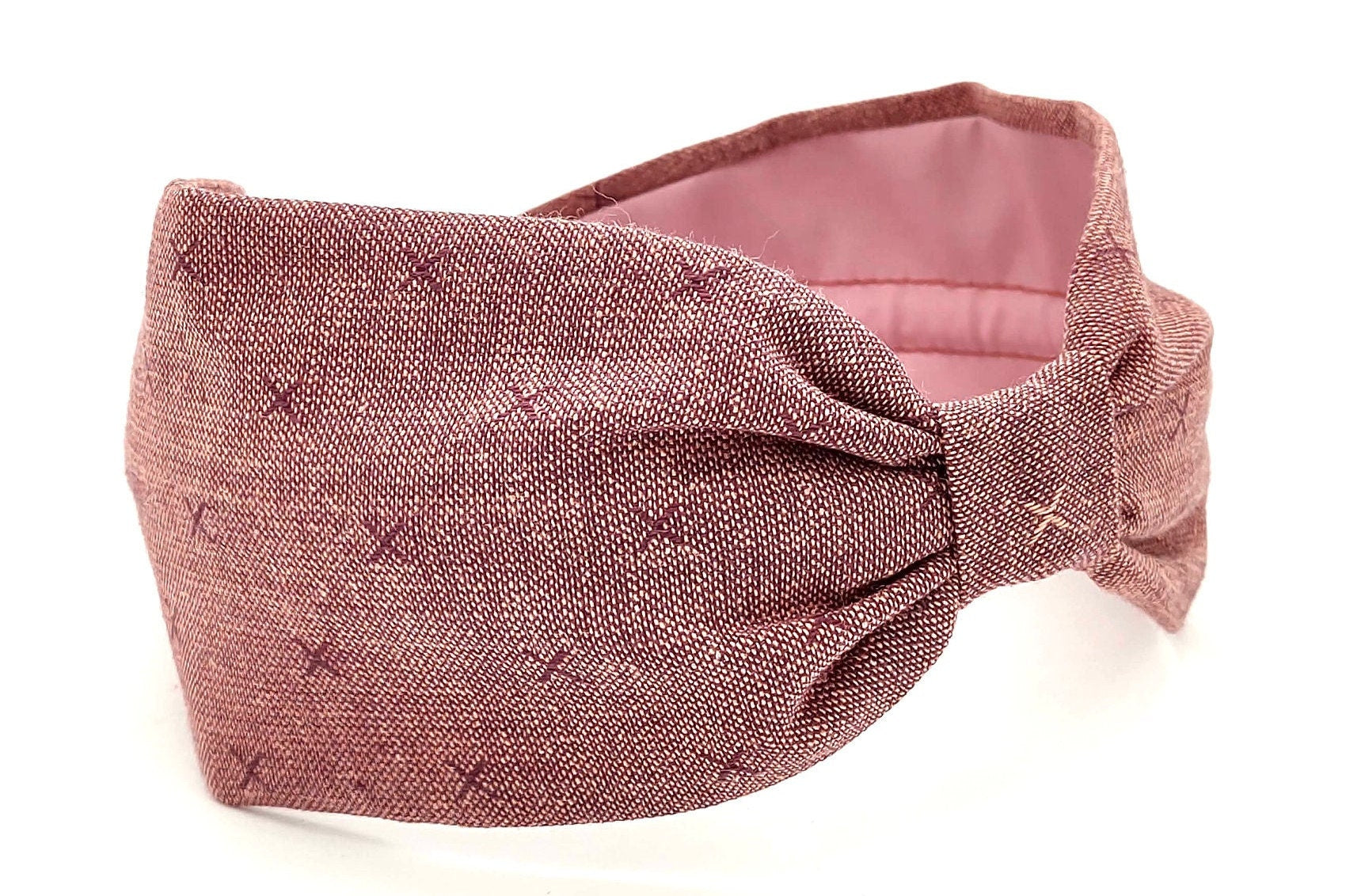 Four Headbands, Handcrafted Headband, Woven Fabric Headbands, Modern Headband, Bohemian, Wide Style