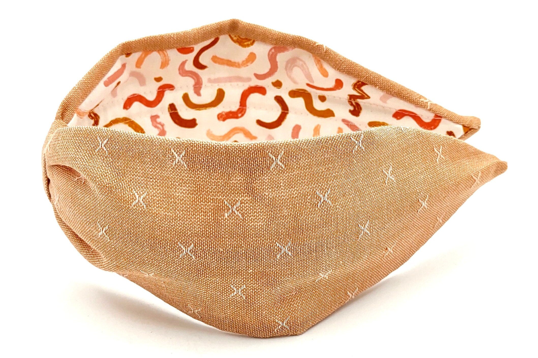 Headband, Handcrafted Headband, Modern Headband, Diadema, Diadem, Bohemian, Wide Style, Woven Cotton, Light Peach