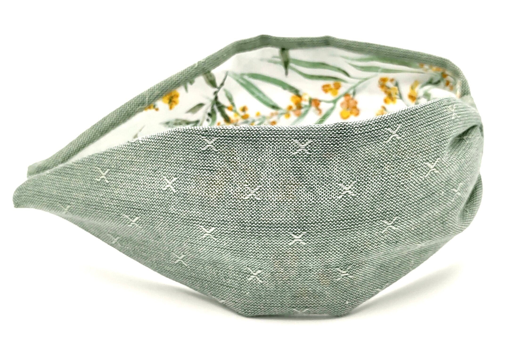 Headband, Handcrafted Headband, Modern Headband, Diadema, Diadem, Bohemian, Wide Style, Woven Cotton, Light Green