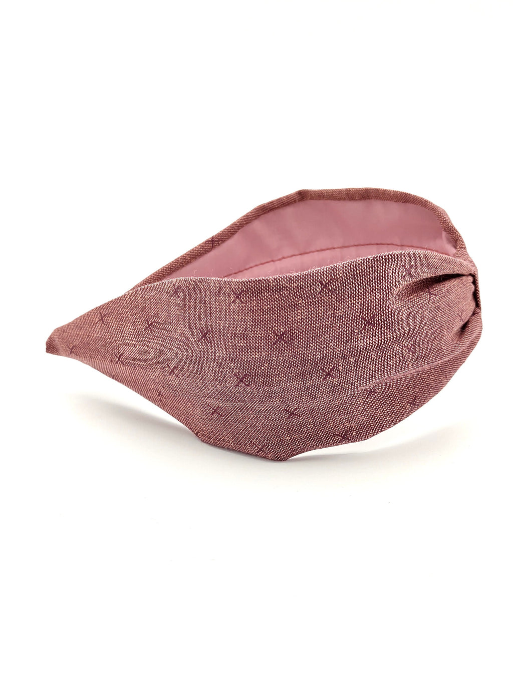 Headband, Handcrafted Headband, Modern Headband, Diadema, Diadem, Bohemian, Wide Style, Woven Cotton, Red, Spring Headband