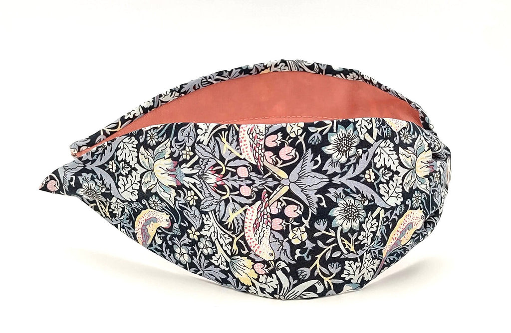 Liberty London Fabric Headband, Boho Headband, Wide Style Modern Headband, Floral Headband, Handcrafted Headband, Bohemian Print