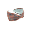 Headband, Wide Headband, Modern Headband, Diadema, Diadem, Bohemian, Wide Style, Woven Cotton, Terracota and Turquoise