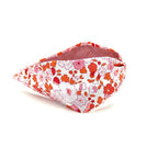 Liberty London Fabric Headband, Boho Headband, Wide Style Modern Headband, Floral Headband, Handcrafted Headband, Floral Red and Pink