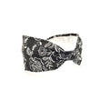 Liberty London Fabric Headband, Boho Headband, Wide Style Modern Headband, Floral Headband, Handcrafted Headband, Black