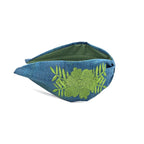 Embroidered Headband, Floral Embroidery Headband, Embroidery Headband, Modern Headband, Embroidered Hair band, Head band, Green