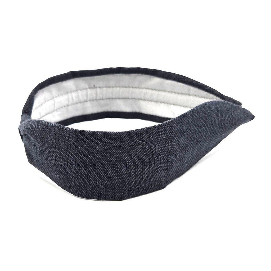 Headband, Handcrafted Headband, Woven Fabric Headbands, Modern Headband, Bohemian, Slim Style, Black, Neutral Color