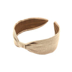 Four Headbands, Handcrafted Headband, Woven Fabric Headbands, Modern Headband, Bohemian, Slim Style, Neutral Colors