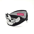 Black Ginkgo Embroidered Silk Headband