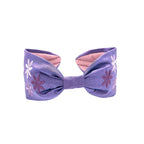 Purple Embroidered Silk Dupioni Headband - image 4